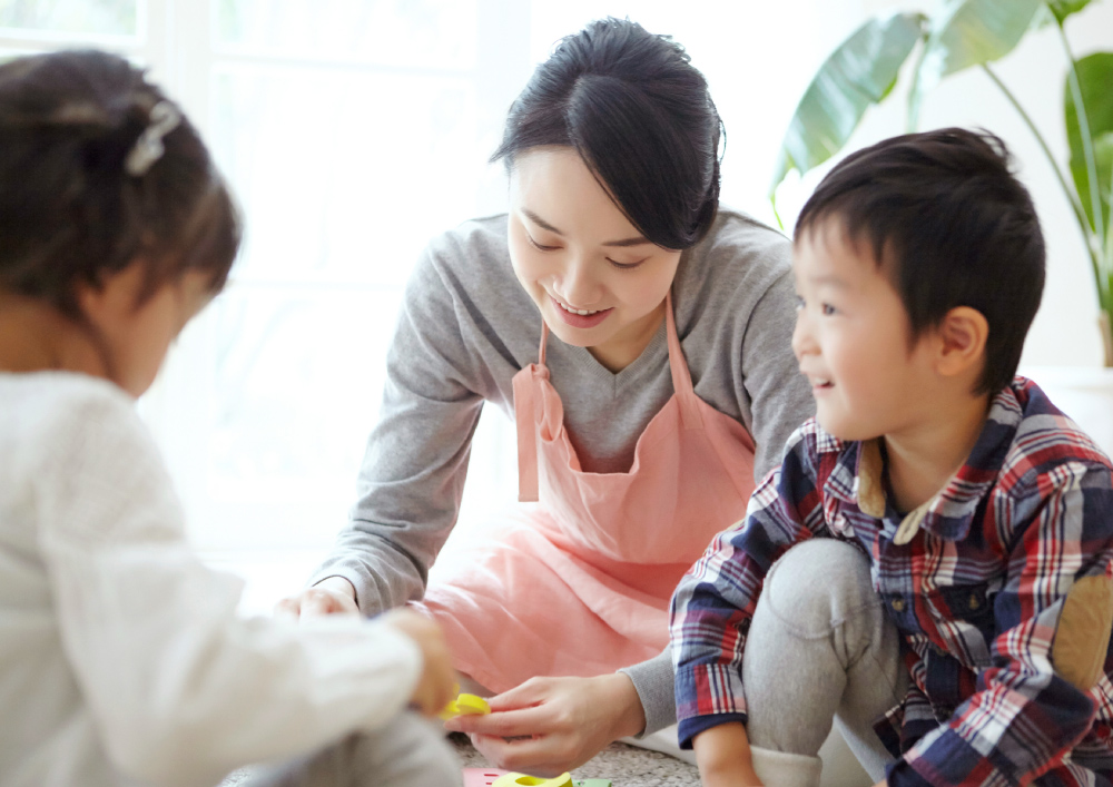 保育園で働く人
